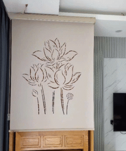 Rèm Khắc Laze Che Ban Thờ Hàng Chính Hãng Mã GV14